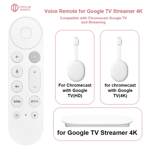 【極美品】Chromecast with Google TV 4K Google Chromecast with Google TV 4K/HD | Suntechk