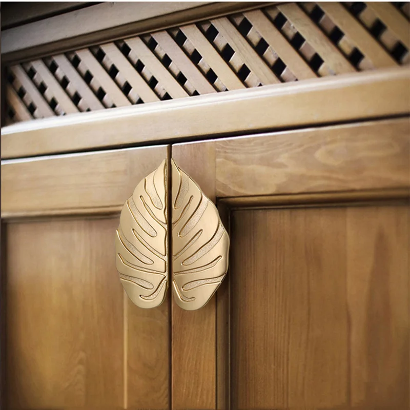 Роскошная металлическая ручка для шкафа выдвижного ящика |