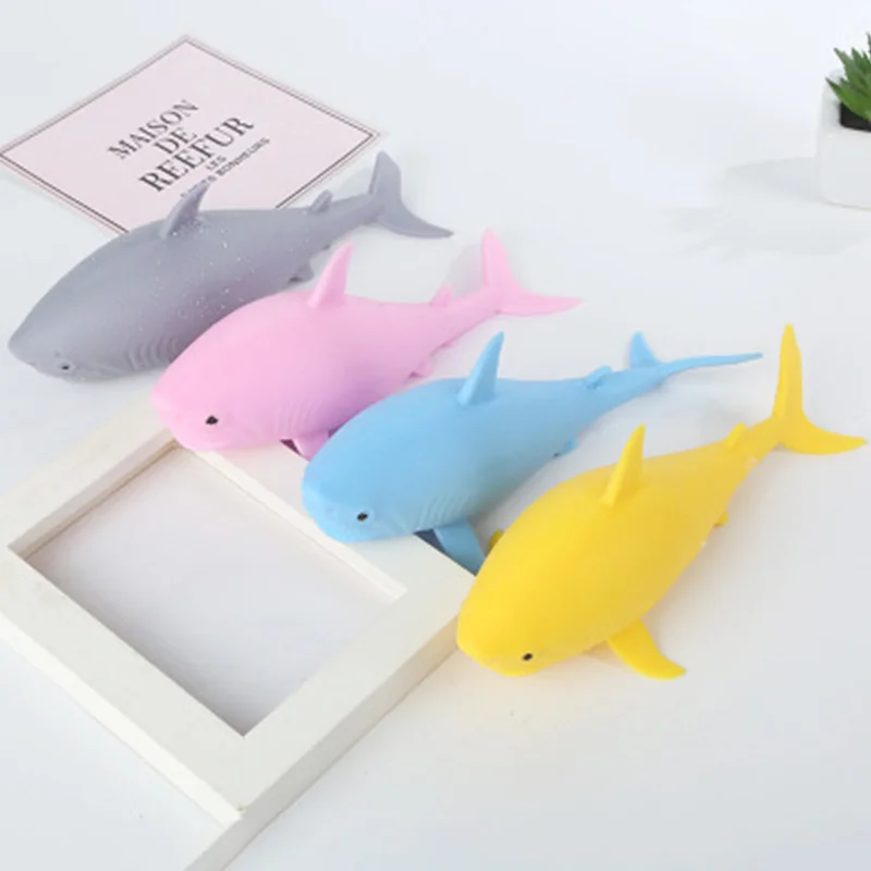 

Funny Dolphin Squzzee Ball Squeezable Stress Relief Toy Soft Dolphin Bead Stress Ball Anti-stress Fidget Toys For Children Gift