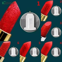 12 1mm lipstick mold silicone diy lip balm cosmetic mould holder 6 types good use lipstick mould craft tool