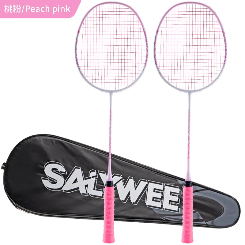 Ракетка для бадминтона SALYWEE 5U карбоновая профессиональная тренировочная прочная