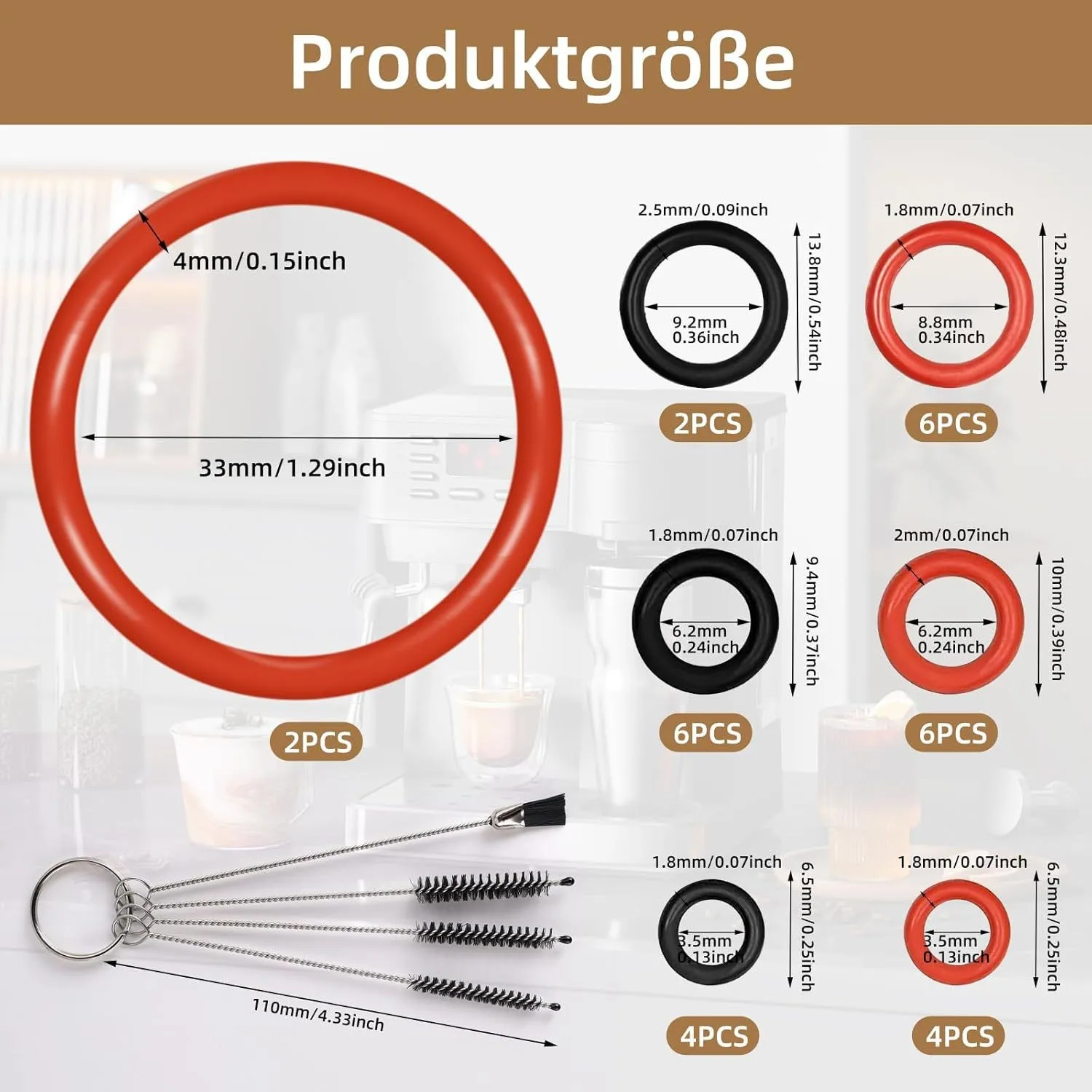 

Набор уплотнительных колец для кофемашин SAECO
