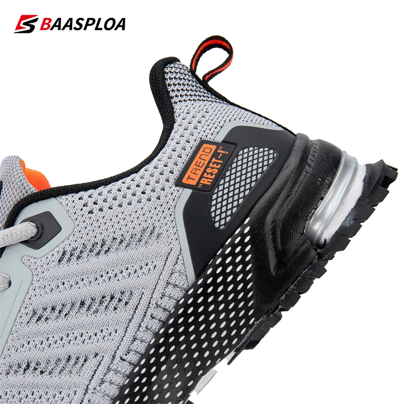 Baasploa Sparing New Marathon Running Shoes for Women Wear Resistant and Antiskid Sport Sneaker Lightweight Female Walking Shoes