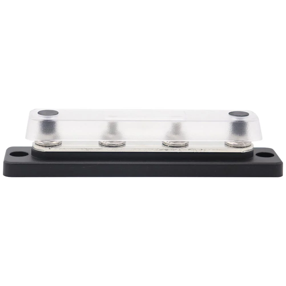 

1pc Useful Single 4 Positions Power Distribution Terminal Block Useful Bus Bar