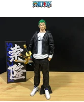 one piece king roronoa zoro three knife flow three thousand world boxed hand made ornaments model toys collection