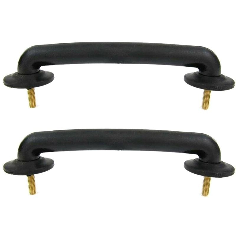 

2X Hood Windshield Hold Down Bracket Footman Loop - Hood Footman Loop For 1997-2018 Jeep Wrangler JK JT