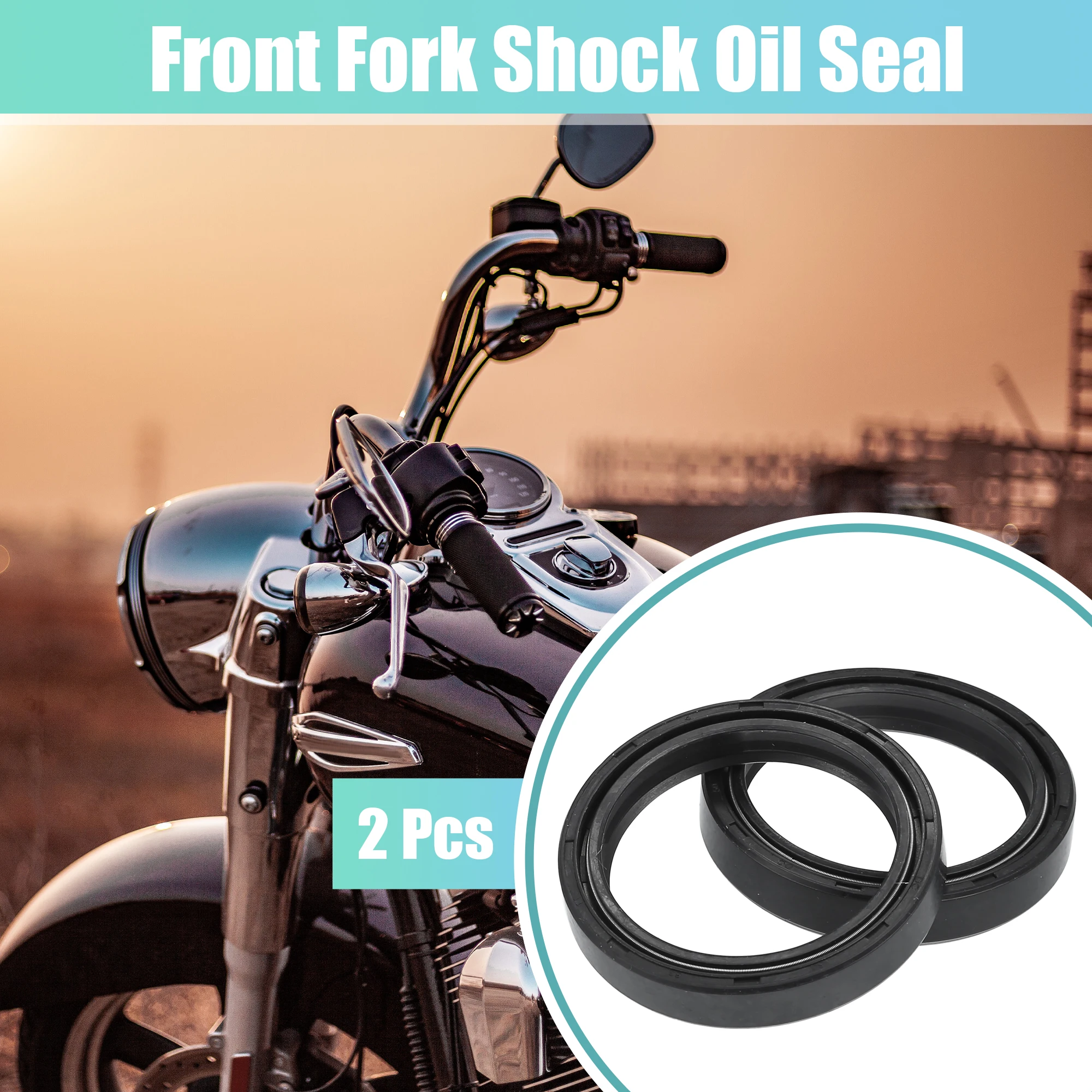 Motoforti 2 шт. 50 мм x 63 11 мотоциклетная передняя вилка амортизирующее сальниковое
