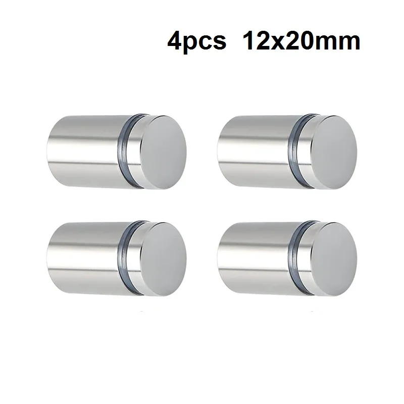 

4 шт., винты из нержавеющей стали для крепления на стену, 12 х2, 0/25/25 мм