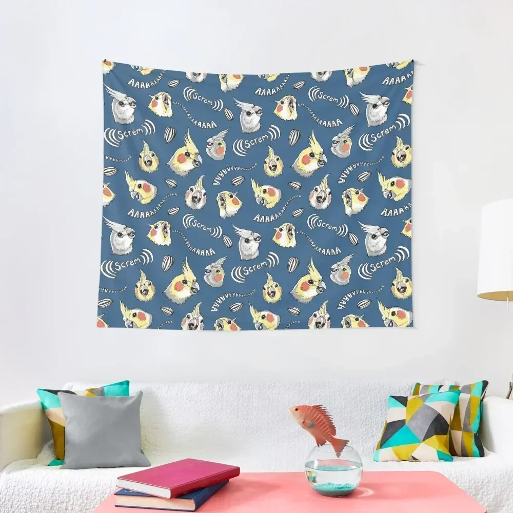 Гобелен с изображением кореллы украшение для комнат настенный художественный