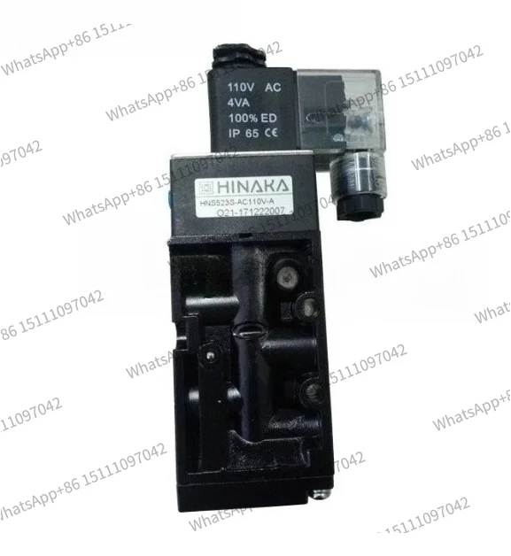 Фото станок Электромагнитный клапан HNS523S AC110V 1B TW DC24V 3B TW разъем HNS523S-DC24V HNS523S-AC110 HPS523S-3B HPS523S-1B №3