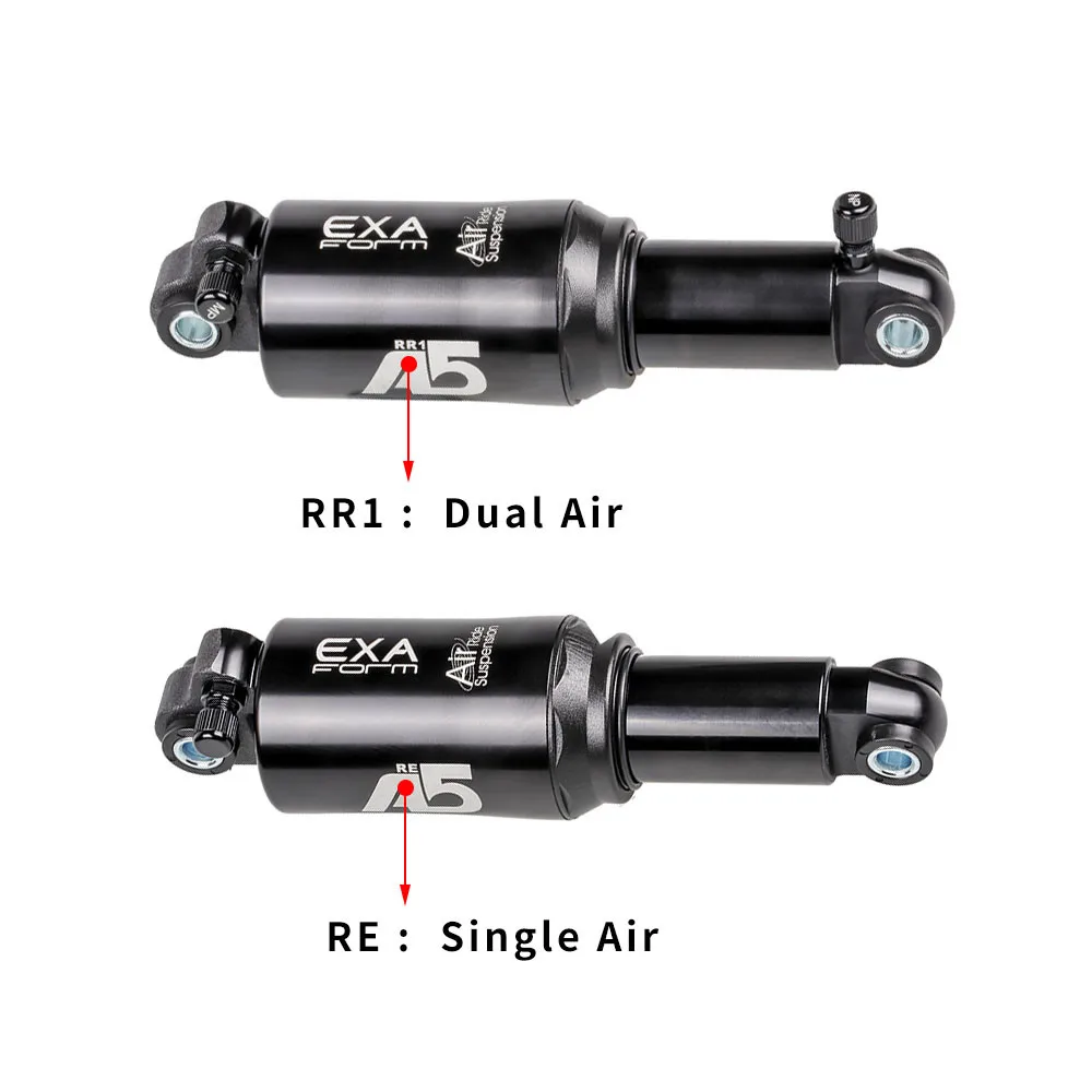 KS EXA A5-RE/RR1 MTB пневматическая подвеска амортизатор 125/150/165/190 мм велосипедный скутер