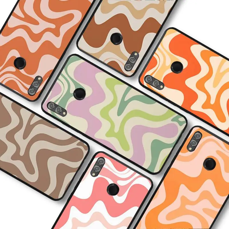 

Liquid Swirl Phone Case For Huawei honor 10Lite 10i 20 8x 10 Funda for Honor 9lite 9xpro Back Coque