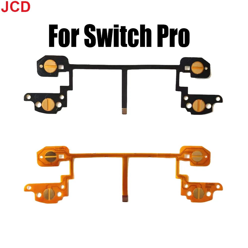 

JCD 1 pcs Conductive Film Ribbon Flex Cable For NS Switch Pro Controller L ZL R ZR Buttons Replacement Repair Parts