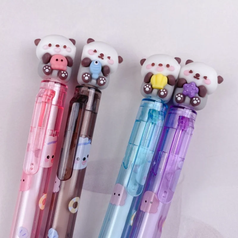 24SET лот KAWAII морской вытяжной пресс гель Пен мило 0,5 мм черные чернильные нейтральные ручки для написания канцелярских школьных принадлежностей (art.: 3920d985bda6c) - 3920d985bda6c