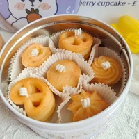 cookie chocolate cookie puff fondant silicone mold for baking tool candle wax diy decoration making mould