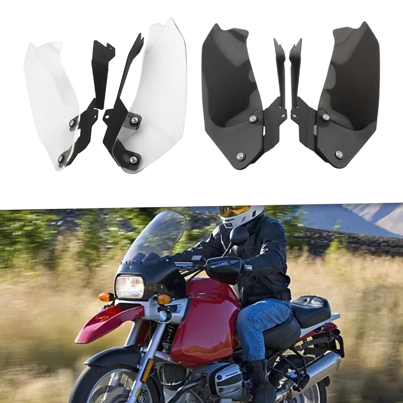 Замена бокового ветрового дефлектора мотоцикла профессиональные