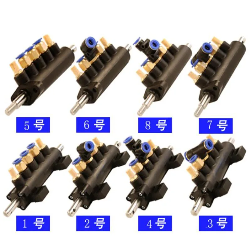 

Air Control Five Way Foot Pedal Valve For Tire Changer Machine Cylinder Controlling Valve Switch Tyre Changer Spare Tool Parts