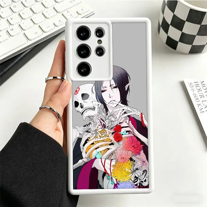 Чехол Hoozuki no Reitetsu для Samsung S25 S26 FE S23 S22 Ultra Galaxy S21 S20 Plus S24 FE, защитный чехол-накладка (art.: 3920dbc5c620c) - 3920dbc5c620c