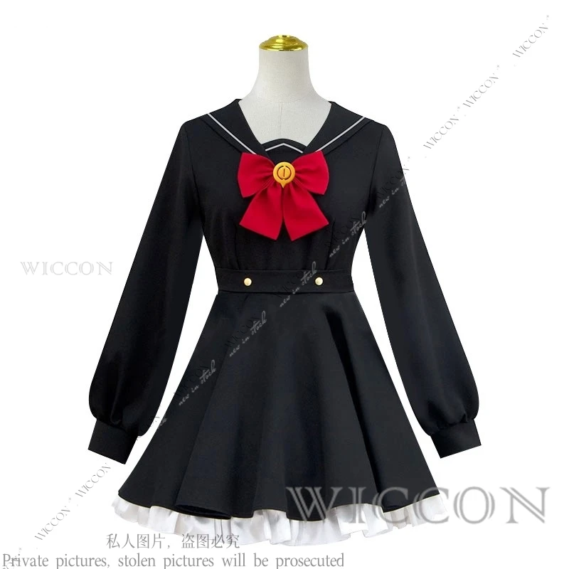 Professor Niyaniya Game Blue Archive Аниме Косплей Костюм Парик Японская Школьная Форма Юбка