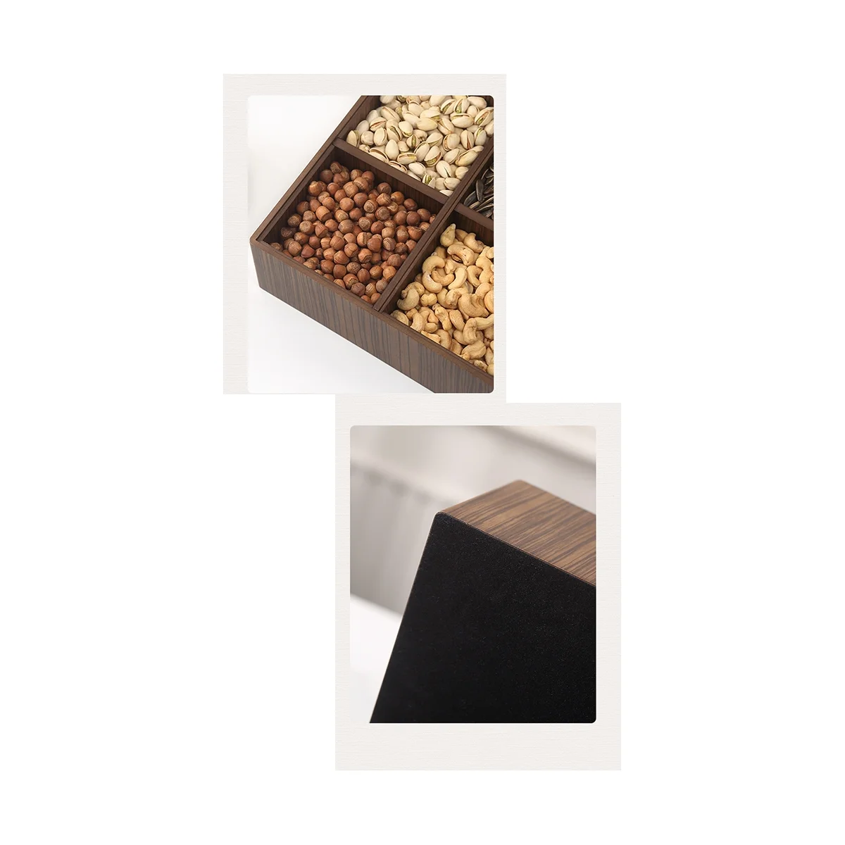 

Walnut Wooden Storage Box Manual Simplicity Bedroom Jewelry Organizer Living Room Desktop Container