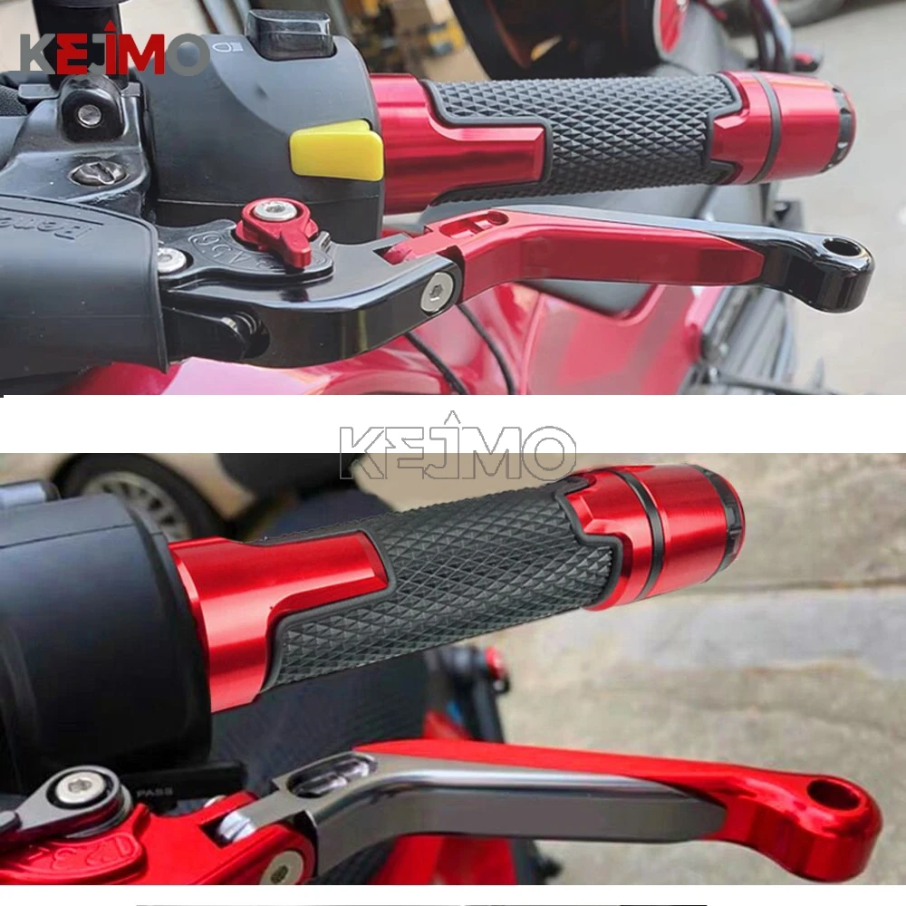 Складной руль с ЧПУ, ручки для Kawasaki NINJA400R Ninja 400R 2018-2024 400R NINJA, регулируемый рычаг тормозной муфты (art.: 3920d1ea052cb) - 3920d1ea052cb