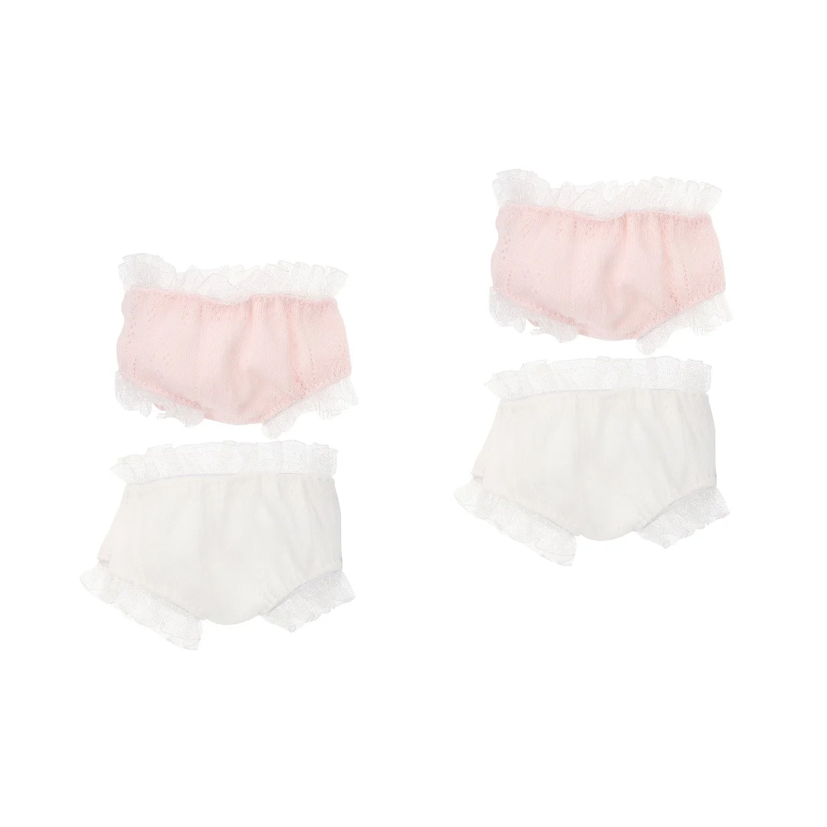 

4 pcs Pretend Play Diapers Reusable Dress Up Underpants