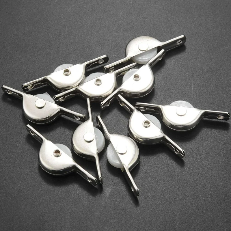 40 шт. одиночные нейлоновые роликовые шкивы |