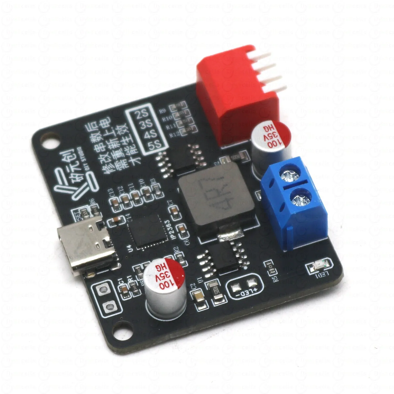 

IP2363 30 Вт Auto Boost/Buck 2S 3S 4S 5S литиевая батарея PD модуль быстрой зарядки для литий-ионных аккумуляторов Lifepo4 зарядное устройство BMS