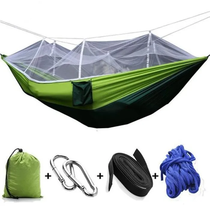 

Hamac de Camping 260 x 140cm Vert