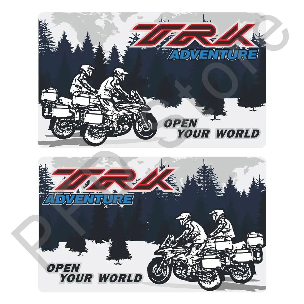 Motorcycle Stickers Decals Tail Top Side Box Cases Panniers Luggage Aluminium For Benelli TRK502 TRK 502 X TRK521 ADV Adventure