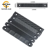 wadsn rs cnc rail cover for m lok and keymod long version 12cm airsoft hunting rifle aluminum alloy handguard rail accessories