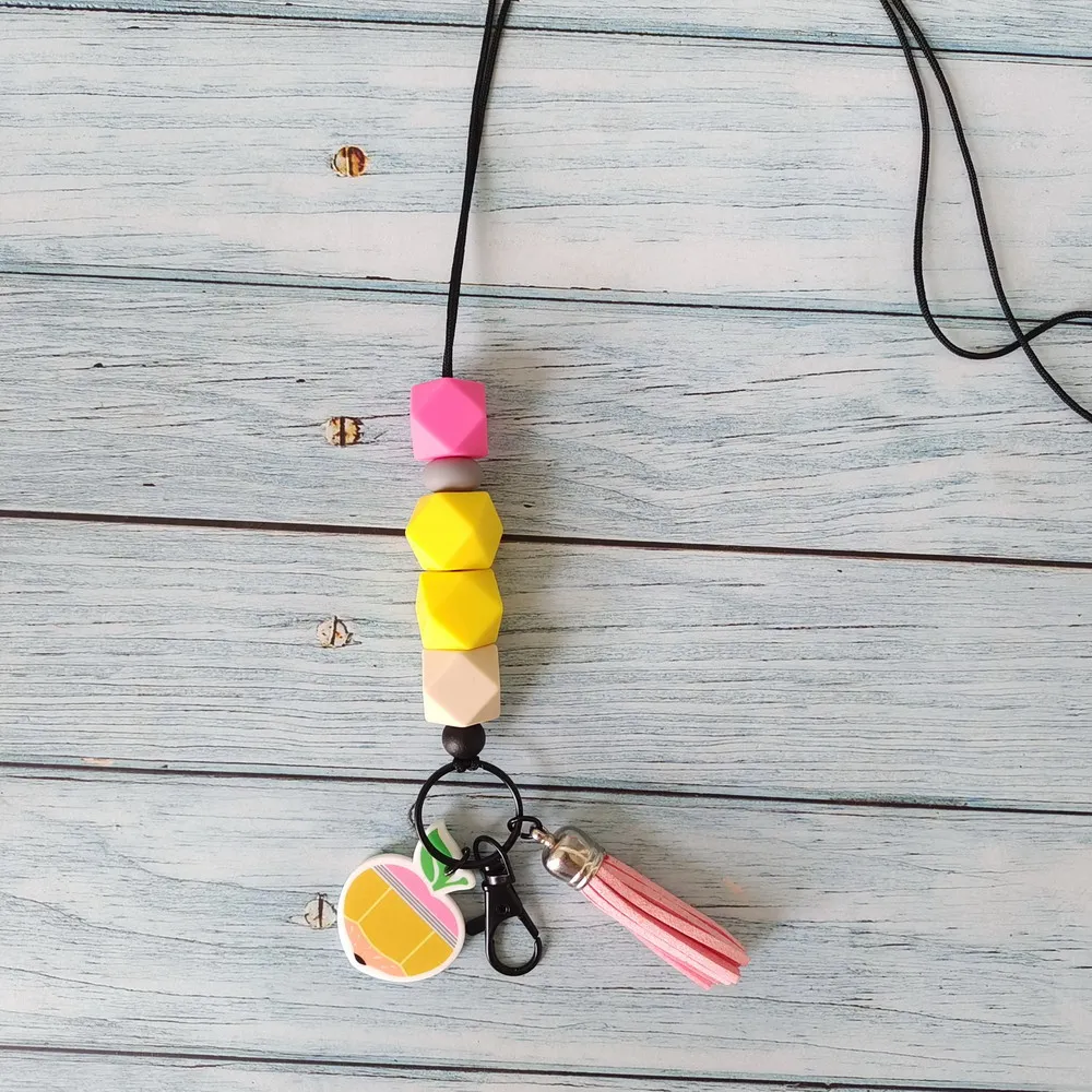Charms Breakaway Long Lanyards Gifts For Teacher