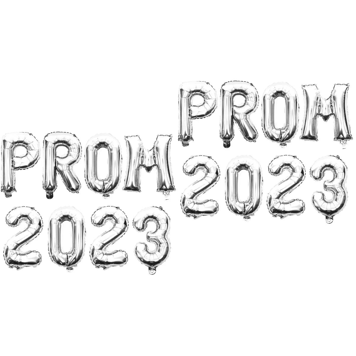

4 Sets PROM 2023 Balloons Aluminum Balloons Graduation Balloons Decor