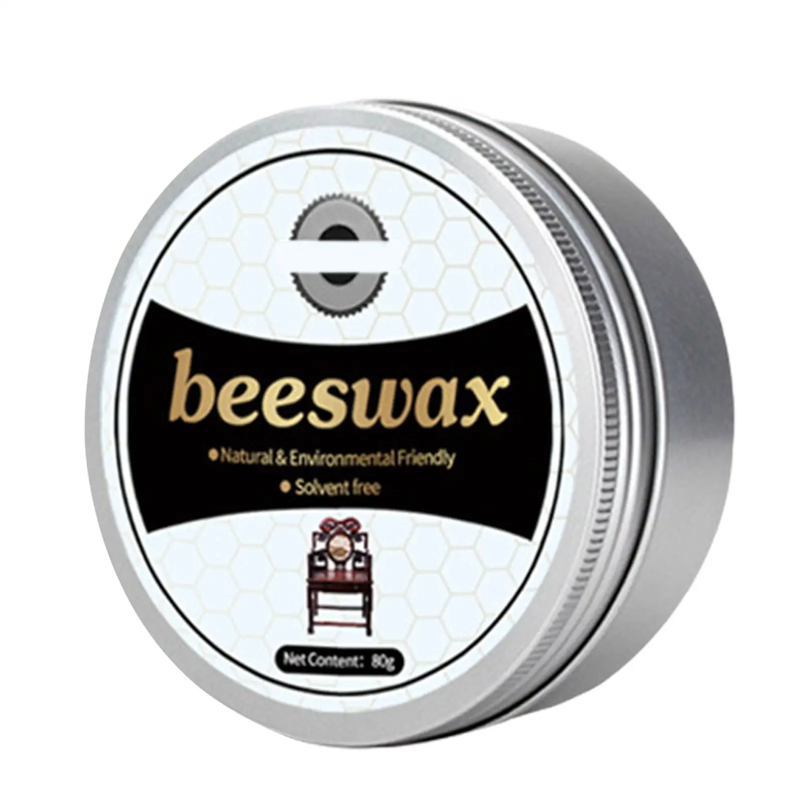 

Деревянная приправа Beewax, деревянный воск, твердая древесина для ухода, очистка, полированная Водонепроницаемая износостойкая искусственна...