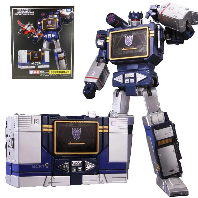 

TAKARA Transformers MP-13 Soundblaster Action Figure Toy Model Collect Desktop Decoration Gift
