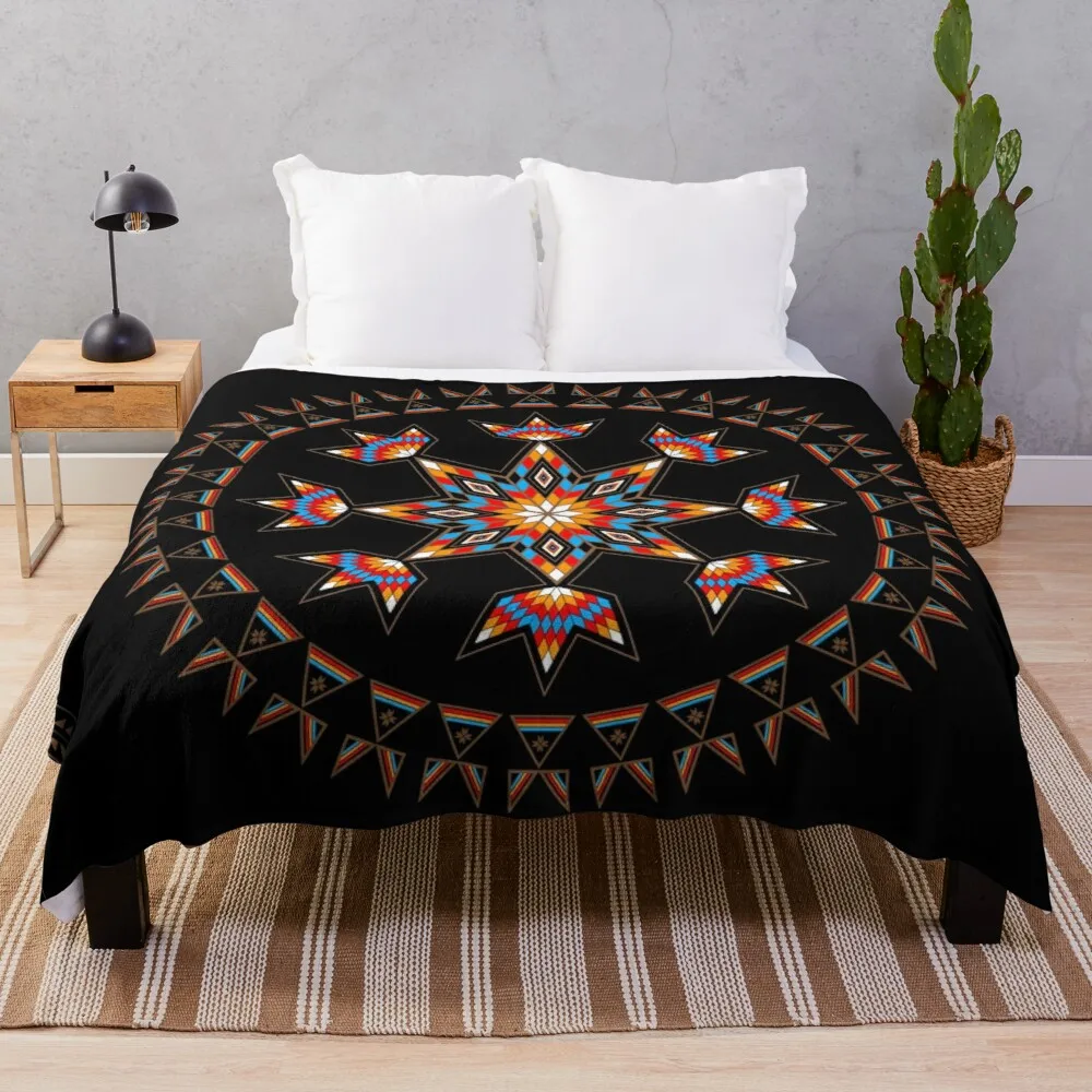 

Morning Star Throw Blanket Vintage Blanket Decorative Blankets