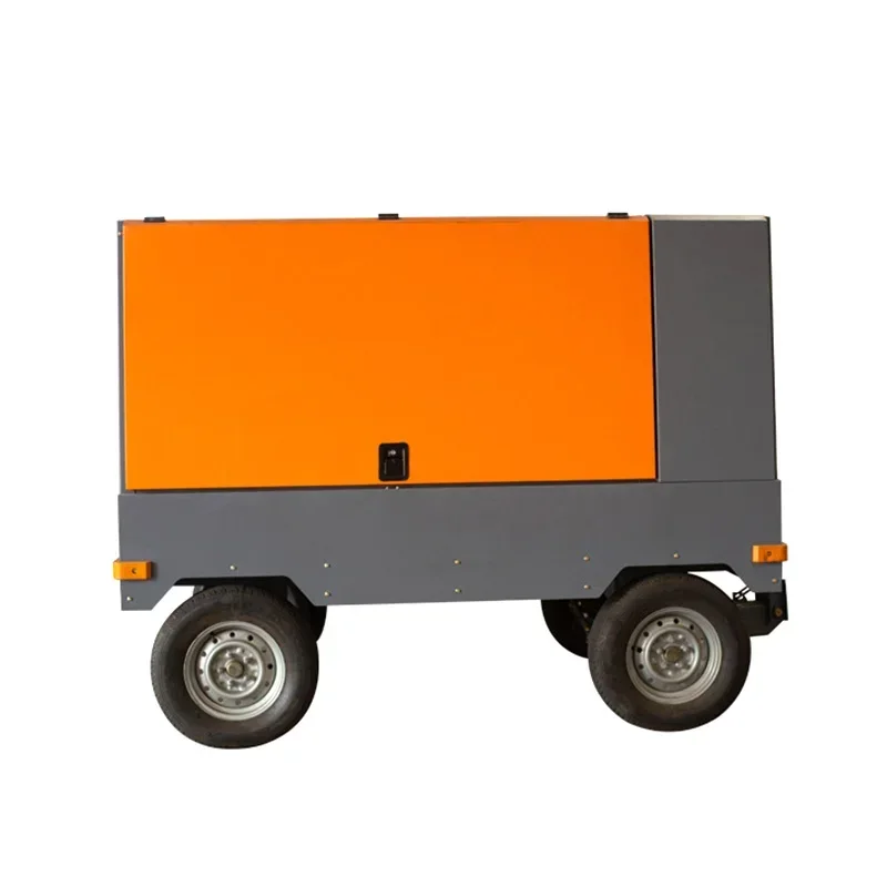 Бесшумный воздушный компрессор Двухцилиндровый Воздушный 300л