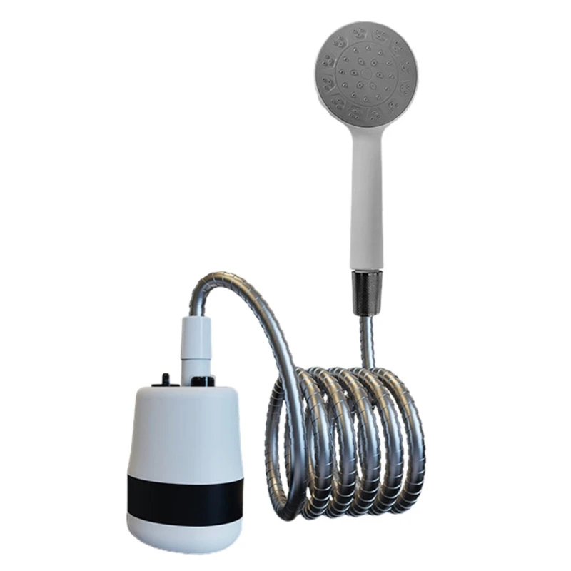 

Portable Camping Shower Battery Powered Outdoor Camp Shower Pump Easy to Use