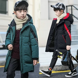 Winter Thicken Windproof Warm Coat for Boys Children Outerwear Kids Clothes Boys Jackets Plus Thick  in India