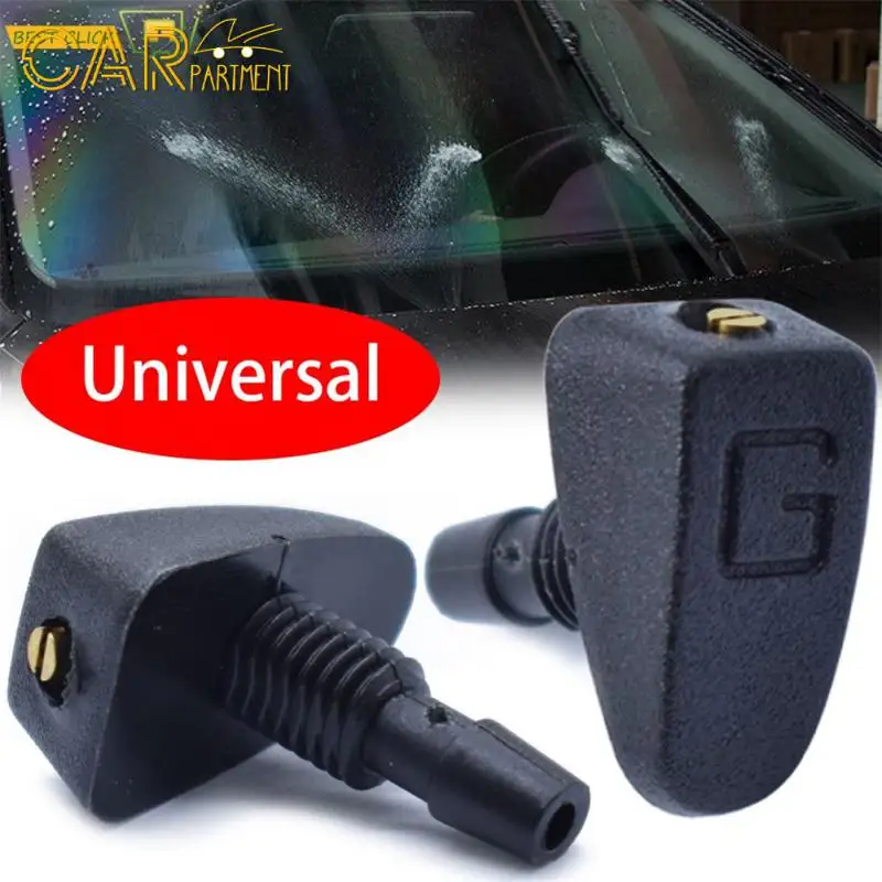 

Universal Water Nozzle Cover Adjustment Spray Head Wiper Durable Fan-shaped Water Spray Nozzle Car Accessories