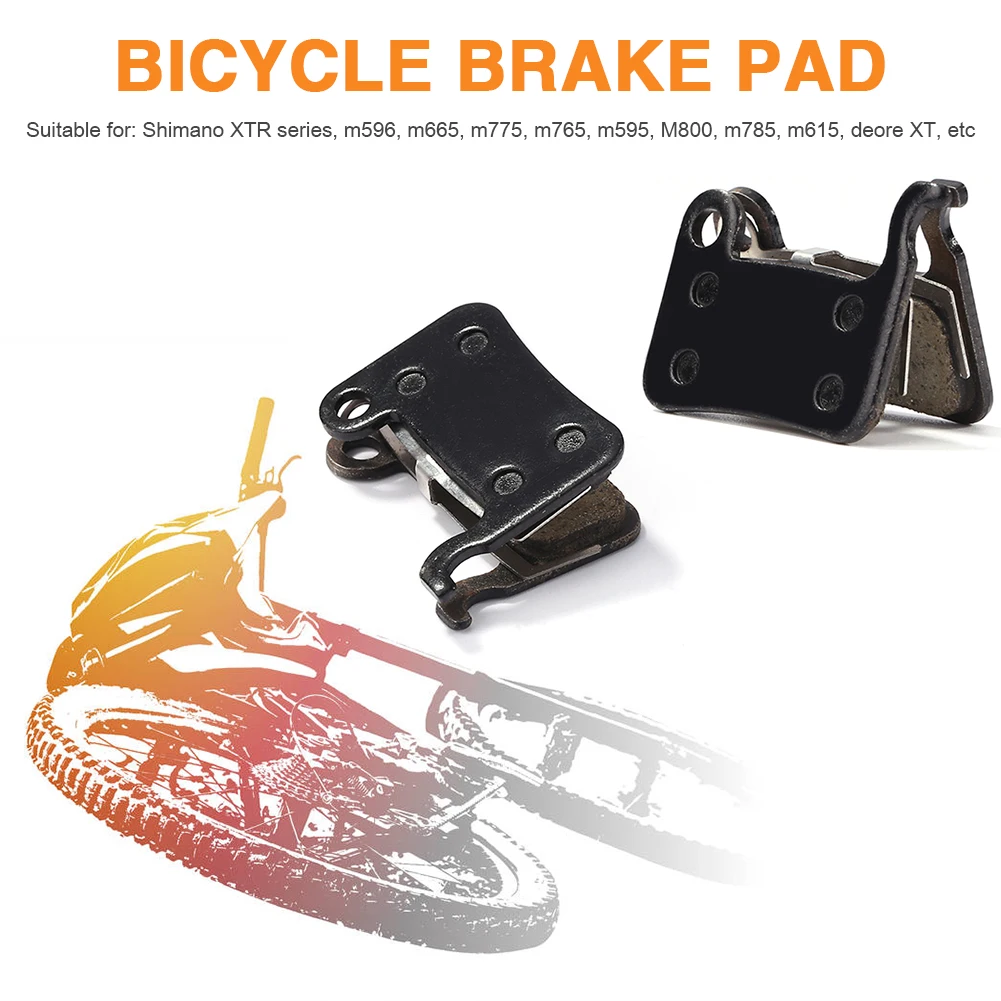 

2 Pair Road Bicycle Disc Brake Pads for SHIMANO XTR M596 Deore XT Cycling Parts MTB Road Racing Bike Brake Disc Rotor