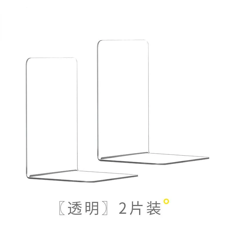 

Desktop Book Stand Acrylic Transparent Creative Ins Wind Literature and Art Nordic Book Shelf Storage Book By Student Book Plate