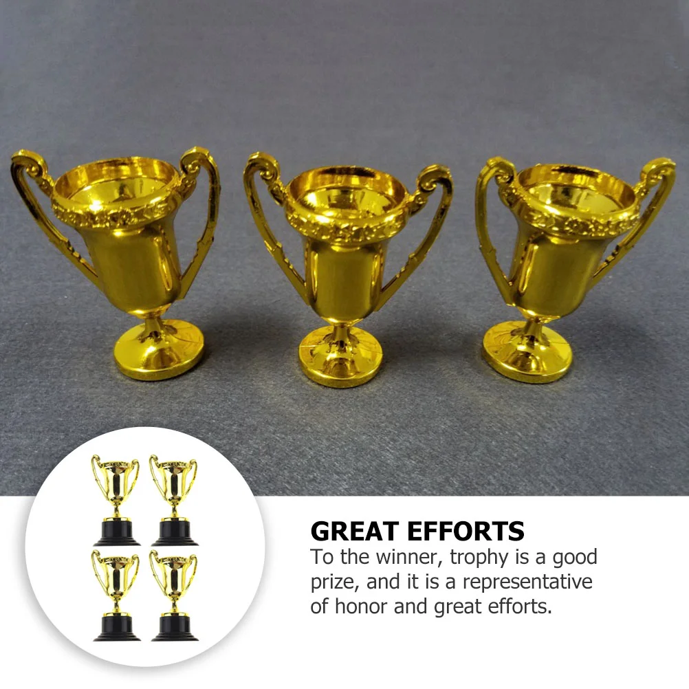 20 шт. игрушечные пластиковые модели трофеев награды трофеи победитель Золотая