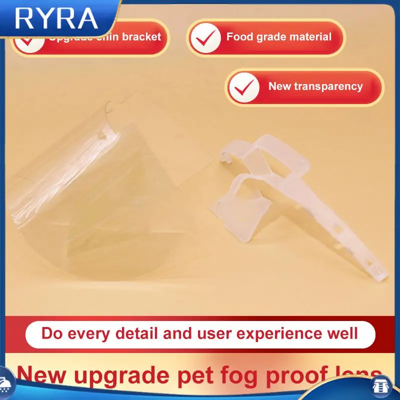 

Catering Food Transparent Masks Permanent Reusable Anti-spitting Mask Restaurant Kitchen Tools Anti Fog Anti-saliva Mouth Shield
