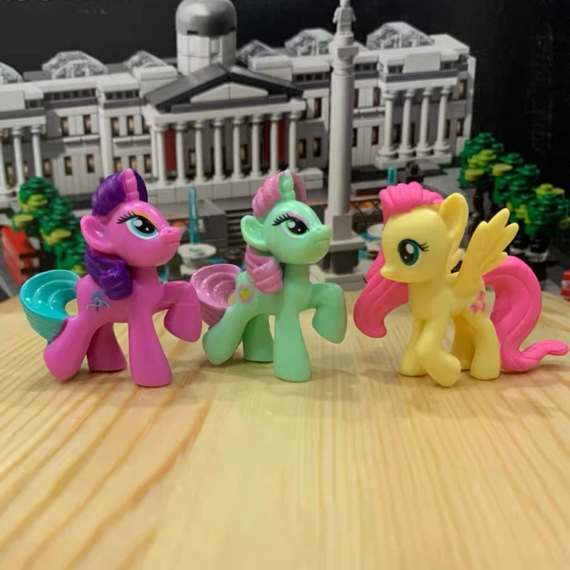 Подлинный пони Lyra Heartstrings Rainbow Dash Rarity Fluttershy Pinkie Pie Mini Basic Special Editions Desk Collect Toys (art.: 3920d33bbeb8a) - 3920d33bbeb8a
