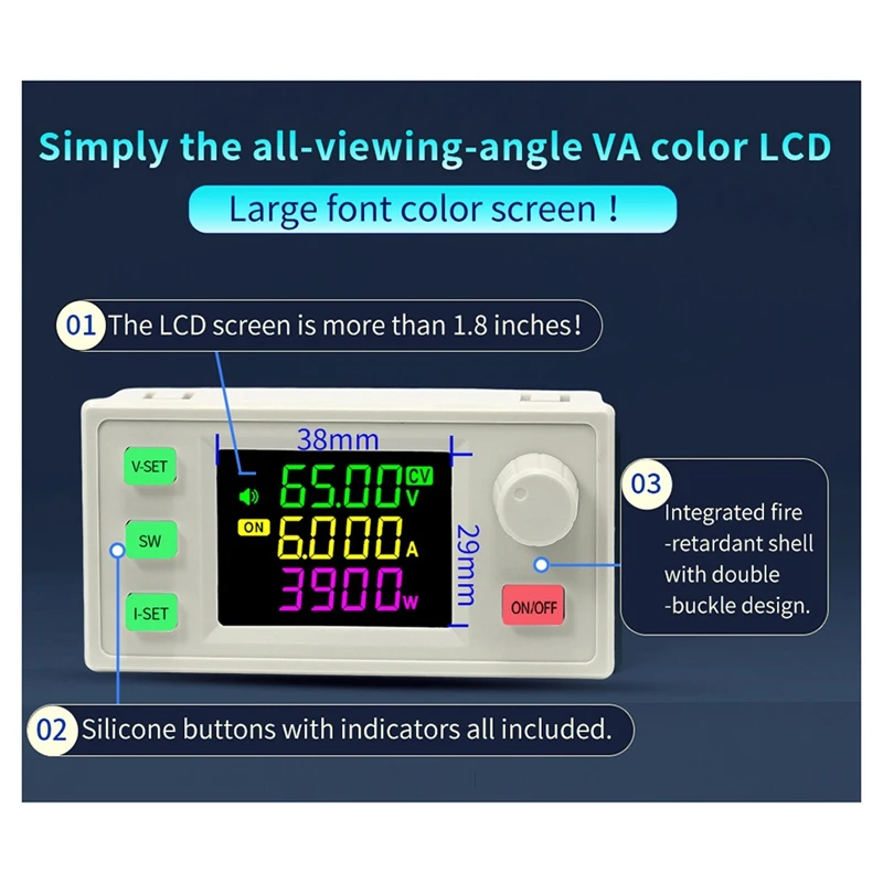 Новый XY6506X регулируемый источник питания постоянного тока с ЧПУ постоянное