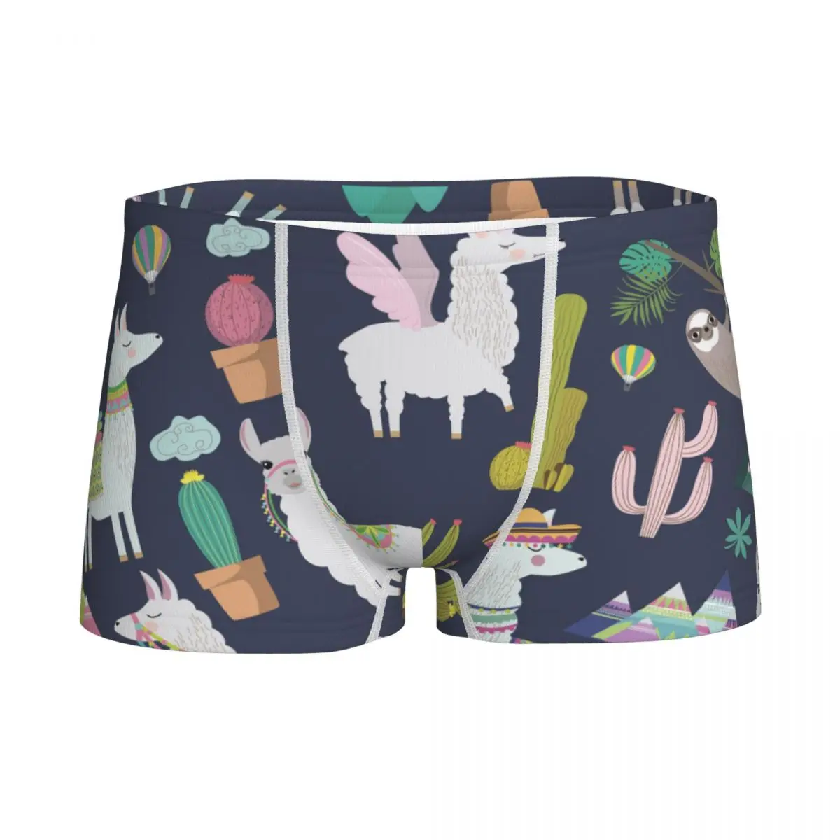 

Children's Boys Underwear Alpaca Young Shorts Underpants Boxers Cute Cartoon Teenage Cotton Underpants