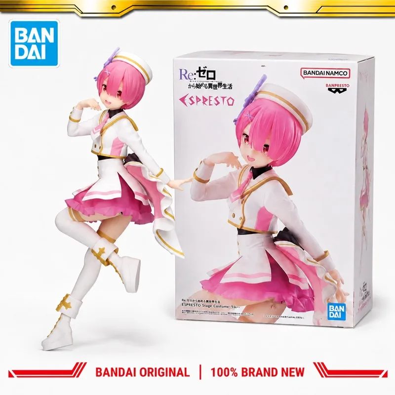 Фото В наличии: Оригинальная фигурка Bandai Banpresto Re:Zero — Жизнь в другом мире от нуля, модель персонажа Ламу, абсолютно новая, в коробке, аниме. №1
