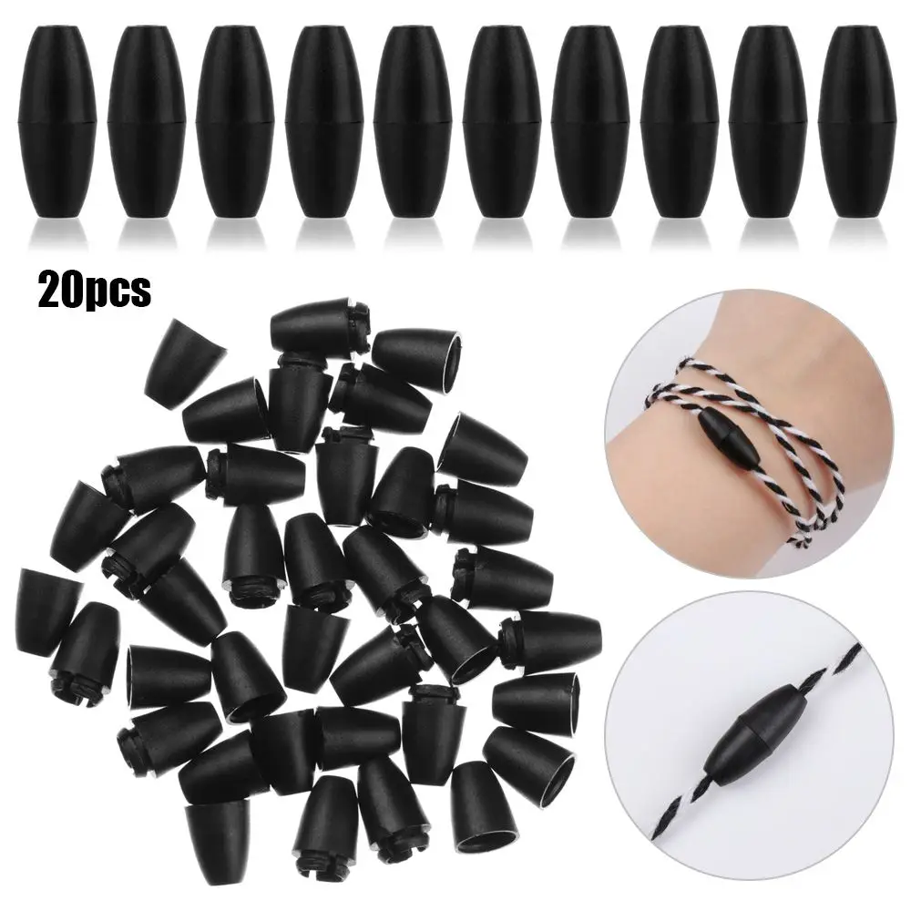 

20Pcs Practical Necklace Plastic Bracelet Lanyard Clasp Breakaway Clasps Safety Clasps Bead Barrel Connectors