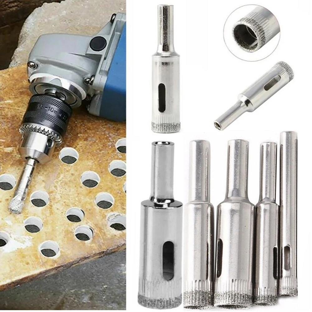 

Diamond Hole Saw Drill Bit Set 5pcs Diamond Hole Saw Drill Bit Drill Bit Drill Bit Set Hole Opener Industrial Grade Carbon Steel